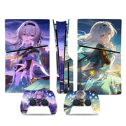 PS5 Custom Honkai Impact 3rd – Kiana & Mei — vue 1