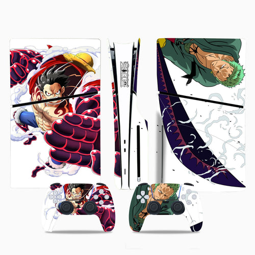 PS5 Custom One Piece – Luffy & Zoro