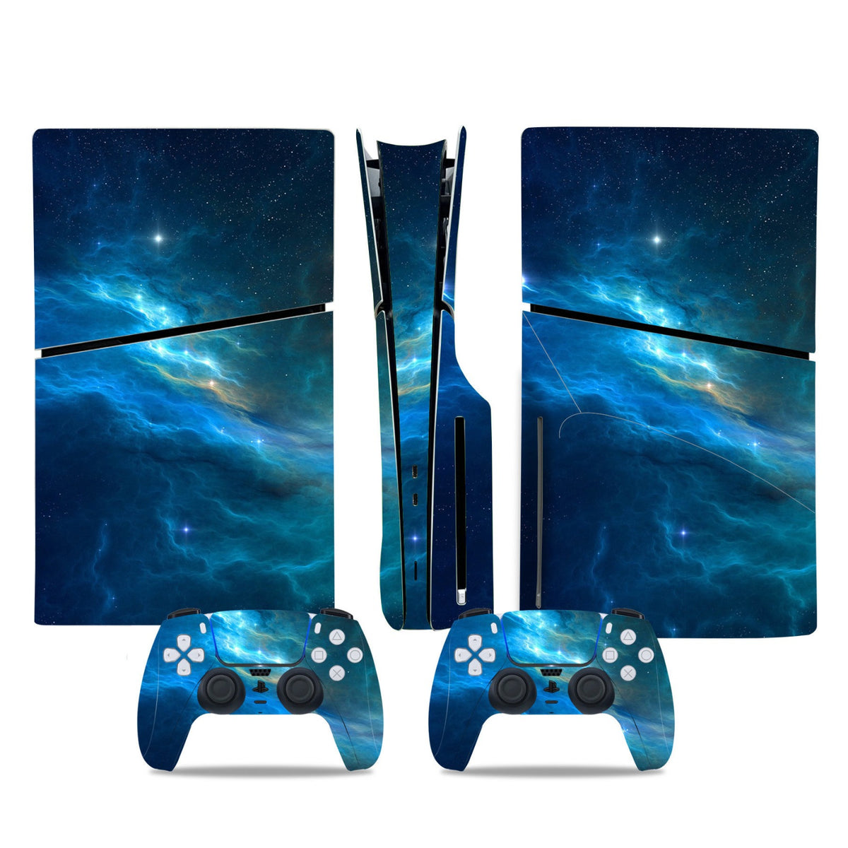 PS5 Custom Blue Nebula