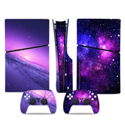 PS5 Custom Purple Galaxy — vue 1