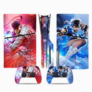 PS5 Custom Street Fighter – Ryu & Chun-Li — vue 1