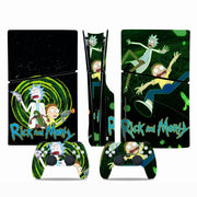 PS5 Custom Rick and Morty — vue 1