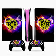 PS5 Custom Borussia Dortmund — vue 1