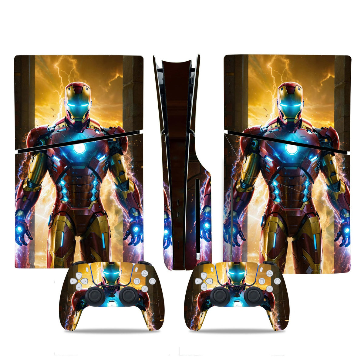 PS5 Custom Iron Man