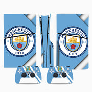PS5 Custom Manchester City — vue 1